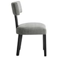 thumbnail image 4 of Nalani Dining Chairs - Set of 2 in Heathered Weave Gray Black, 4 of 10