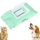 thumbnail image 1 of TOALLITAS DESODORANTES DE PERROS, TOALLITAS HÚMEDAS DE MASCOTAS HUMEDAD Suave Manteniendo La Limpieza del Exterior Para Gatos, 1 of 7