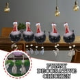 thumbnail image 3 of Pollo colgante con ojos grandes, decoraciones tontas de pollo., 3 of 6