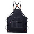 thumbnail image 1 of Delantal de chef Dinheiro para hombre - Delantal cruzado ajustable con bolsillos, 1 of 5
