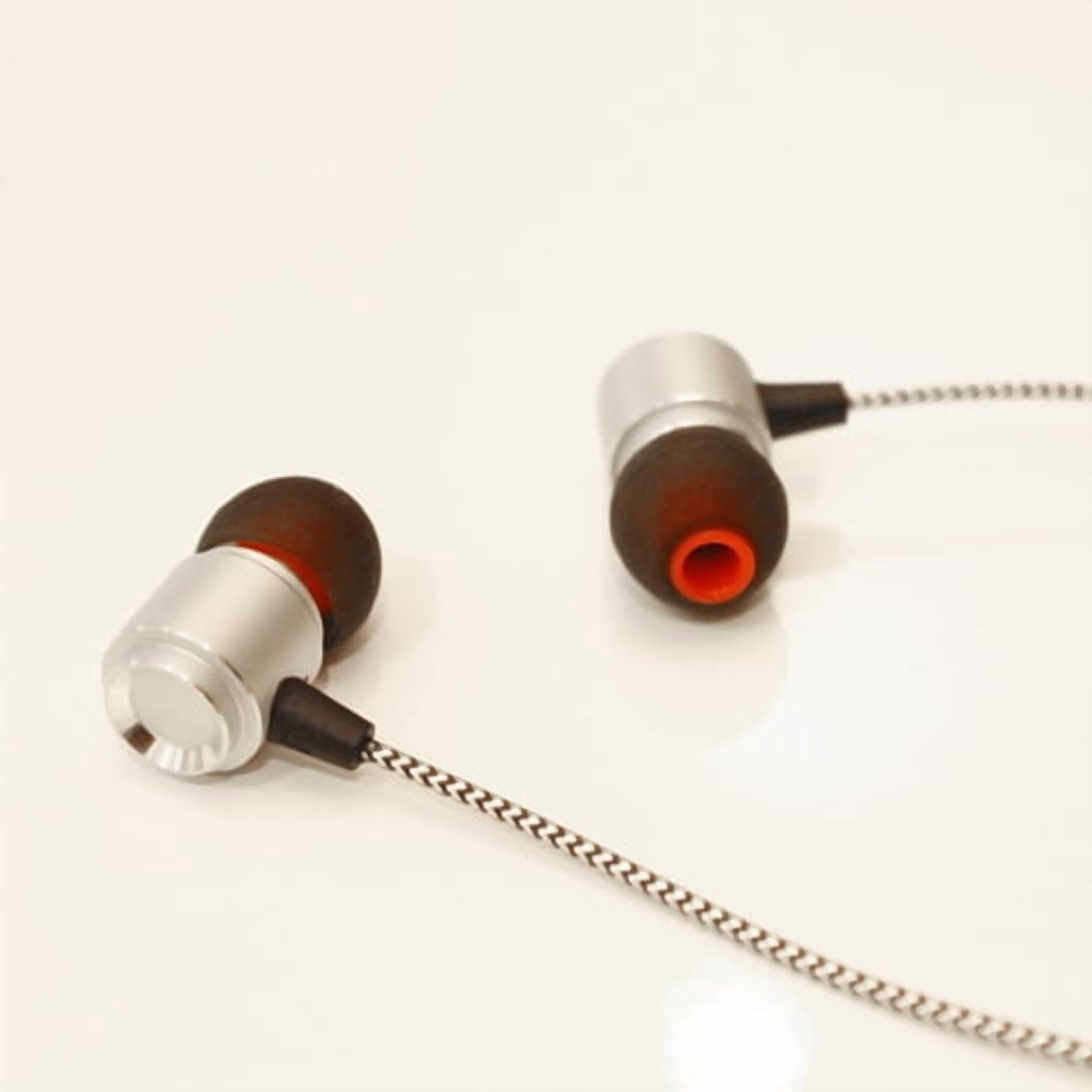 Wired Earphones for Motorola Moto Tab G62/Tab G70 - Hi-Fi Sound Headphones Handsfree Mic Headset Metal Earbuds In-ear Earpieces Microphone