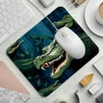 thumbnail image 2 of Crocodile Printed Square Desk Pad Mouse Pad Desk Mat Non-Slip Rubber Bottom – 8.3x9.8 Inch – Suitable for Office and Gaming, 2 of 6