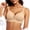 Beige, variant on Strapless Bra Jelly Bras for Women No Underwire Scalloped Push Up Wireless Bralettes Seamless Soft Comfort Everyday Tshirt Bra Black