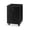 Black, variant on Clipop Set of 2 Mobile File Cabinet 3 Drawers,Lockable Wooden Cabinet,for A4 Sized Documents,Black