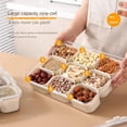 thumbnail image 4 of Plateau de Service Portable avec Couvercle et Poignée pour Collations Parfait pour Pique-Niques, 4 of 8
