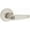 Satin Nickel, variant on Kwikset Winston Lever with Round Rose - Satin Chrome, Entry