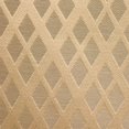 thumbnail image 3 of Plutus 18" x 18" Diamond Cascade Geometric Luxury Outdoor Throw Pillow in Brown, 3 of 3