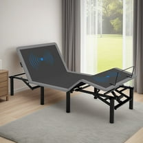 Twin XL Adjustable Bed Frame w/ Massage, USB-A & C, LED Light, Wireless Remote