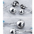 thumbnail image 4 of Advancent Clip de albóndigas antiadherente multifuncional de acero inoxidable para albóndigas formadas Fabricante de albóndigas rellenas de Cocina y Comedor circulo rojo S, 4 of 6