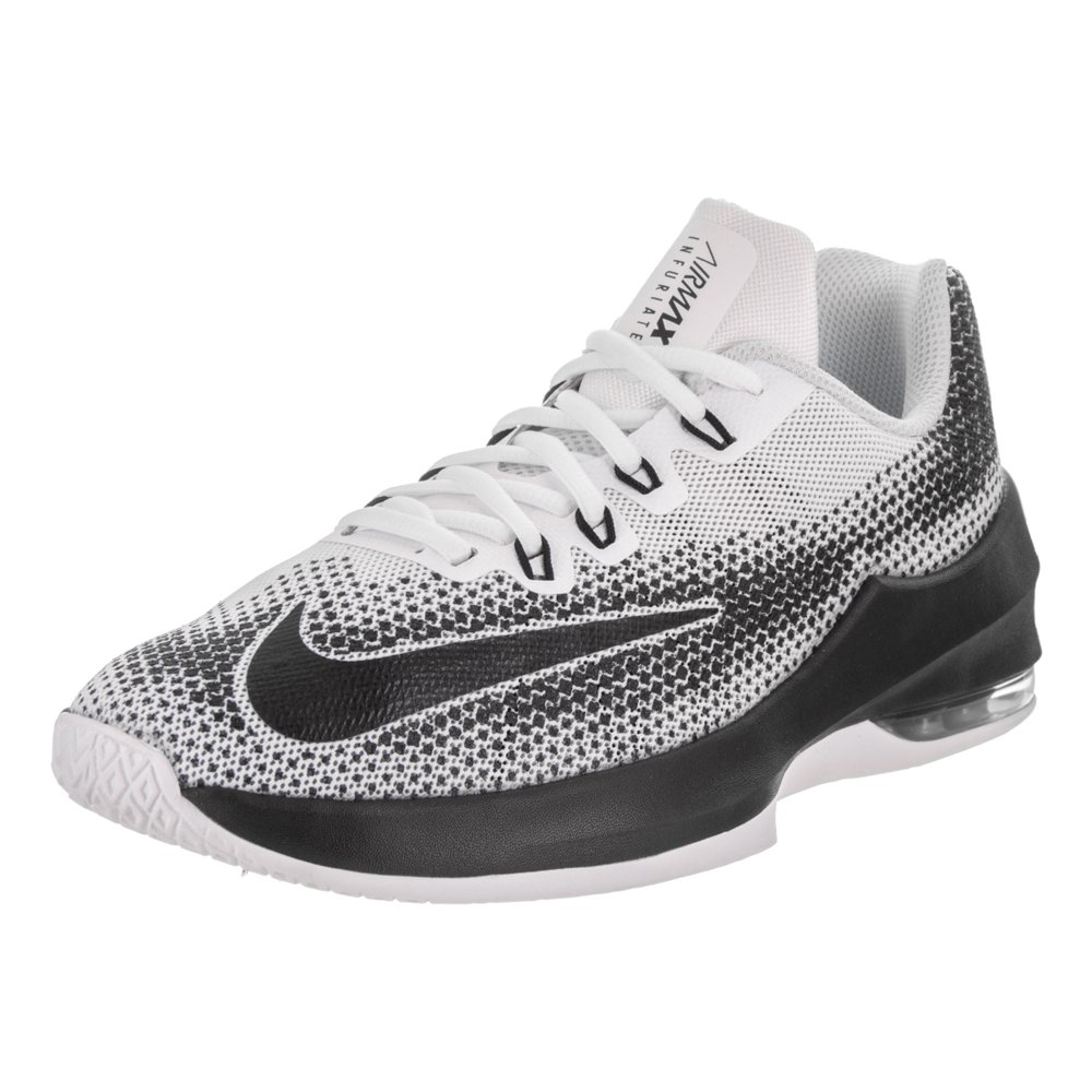 nike air max infuriate black and white