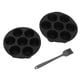 thumbnail image 2 of Molde de silicona para freír muffins de 7 y 8 pulgadas, 7 cavidades, molde para muffins de silicona de 7 tazas, molde para freidora, utensilios de cocina, 2 of 14