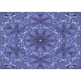 thumbnail image 1 of Ahgly Company Machine Washable Indoor Rectangle Transitional Sky Blue Area Rugs, 5' x 8', 1 of 7