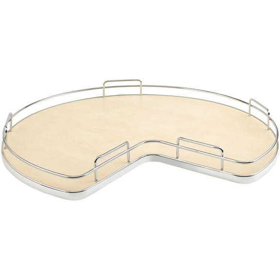 Rev-A-Shelf 53-401-32BSMP-1 Contemporary Single 1 Shelf 32" Kidney Shaped Lazy Susan -