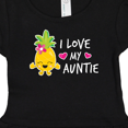 thumbnail image 4 of Inktastic I Love My Auntie with Pineapple Girls Baby Dress, 4 of 5