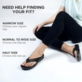 thumbnail image 7 of AEROTHOTIC Flip Flops for Women with Arch Support Plantar Fasciitis Orthopedic Cushioned Footbed Comfortable Non-Slip Sole with Padded Straps Dressy Casual Recovery Women Sandals, 7 of 7