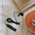 thumbnail image 4 of Black Lavalier Microphone with 48v XLR Three-pin Interface for Stage Metal and Plastic Lightweight, 4 of 9