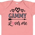 thumbnail image 4 of Inktastic Gammy Loves Me Grandchild Girls Baby Bodysuit, 4 of 5