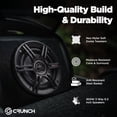 thumbnail image 4 of Crunch 300 Watts 6.5-Inch 3-Way 4 Ohms Steel Basket CS Speakers, Black | CS-653, 4 of 13
