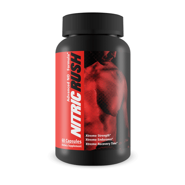 Nitric Rush Nitric Oxide Supplement for Increased Strength, Endurance