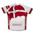 thumbnail image 2 of Denmark Flag Short Sleeve Cycling Jersey  for Men - Size L, 2 of 3