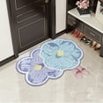 Clearance!Ymkly Rug,Special Shaped Flower Mud Floor Mat Strong Water