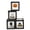 A, variant on QLUEWX 4PCS Halloween Spooky Balloon Boxes, 9.8" Transparent Designs Box Table Decor with Haunted Shadows, Halloween Table Centerpieces Home Decor, Halloween Decorations Indoor for Home Table