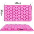 thumbnail image 2 of Silicone ice tray, heart shaped ice tray, ice tray mold, silicone ice tray, mini ice tray, ice tray shape, easy demoulding silicone, suitable for drin, 2 of 4