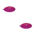 thumbnail image 3 of Guardoinrt Couvercle de Tasse en Silicone Coloré et Exquis Inodore et Durable Couvercle de Tasse en Silicone Rose Rouge 2Ensemble, 3 of 6
