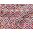 thumbnail image 5 of oneOone Tissu Jersey Viscose Rouge Tissu Robe Ikat Tissu Imprimé Tissu au Mètre 60 Pouces de Large, 5 of 5
