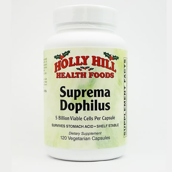 Holly Hill Health Foods, Suprema Dophilus, 120 Vegetarian Capsules
