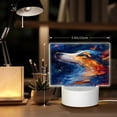 thumbnail image 6 of Fotbe Galactic Dog Swirls Art Pattern Acrylic Night Light Gift with 3 Color ModesTouch-Sensitive LED Lamp Perfect Gift for Mother's Day, Birthday, or Christmas, 6 of 9