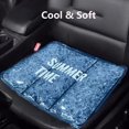 thumbnail image 4 of Cojín de asiento de seda de hielo universal transpirable de verano Cojín de asiento ventilado Gel refrigerado por agua Accesorio interior de coche fresco, 4 of 5