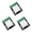 3pc, variant on RJ45 Ethernet Board 8Pin Terminal Block 2.54mm Pitching Shielded Assembly Adapter For Networking Wiring Project