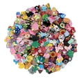 thumbnail image 2 of Lote de 100 Uds Accesorios para Zapatos TUNC Abalorios para Cocodrilos Sencillez, 2 of 5