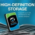 thumbnail image 4 of Seagate SkyHawk 8TB Surveillance Internal Hard Drive HDD   3.5 Inch SATA 6Gb/s 256MB Cache for DVR NVR Security Camera System with Drive Health Management (ST8000VX0022), 4 of 11