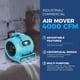 thumbnail image 2 of ALORAIR 4000 CFM ventilador de aire para industrial, ventilador de secado de pisos, secador de alfombras - 18 temporizador, kit de ruedas con mango, control digital, hebillas de alfombras, para restau, 2 of 5