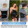 thumbnail image 6 of Coldest Ice Pack for Back Pain Relief - All Body Multipurpose Ice Pack for Lower Back Pain, Swelling, Bruises, Surgery, Cramps - Hot & Cold Therapy Large Ice Pack - Reusable & Adjustable Gel Ice Pack, 6 of 7