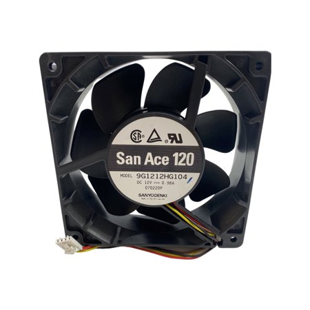 SanAce120 DC 12v 120x40mm 0.98a 4-Wire FAN 9G1212HG104 070220P Sanyodenki