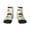 2 Black-2, variant on Honey Bee Insect Print Adult Socks, Crew Moisture-wicking Socks, Unisex Cushion Crew Socks,Casual Sports Ankle Socks