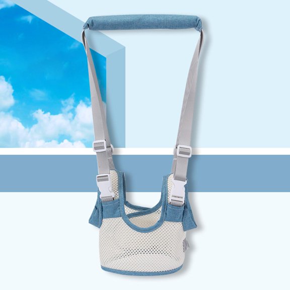 Arnés para Caminar, Juguetes de Mano para Pequeños Que Caminan para , Guardián de Arnés Ajustado, Asistente para Caminar con Cinturón para , Vaquero azul CUTICAT correa de arnés para niños