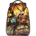 thumbnail image 4 of Canvas Casual Backpacks Anime The Amazing World of Gumball Backpack Lightweight Funny Daypack Travel Bags Gym Daypack, 4 of 7