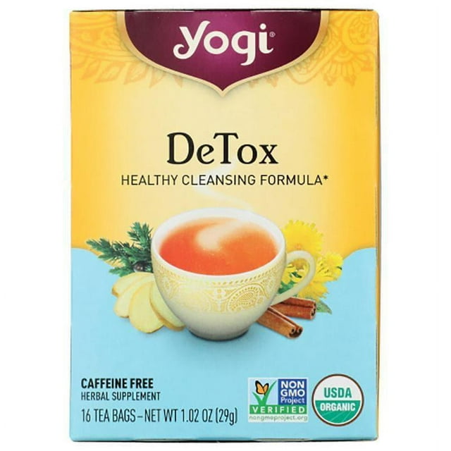 Yogi Tea – Detox, 16 Bags, 1.1 oz