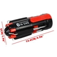 thumbnail image 6 of Vacemry under $5 LED Screwdriver, 6-in-1 Multi-Screwdriver with LED Torch, Hand Repair Tool, Magnetic Heads, Heavy Duty Construction, Insulated Handle, Portable Compact Design, 6 of 9