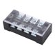 thumbnail image 2 of Terminal Strip Dual Row Screw Clamp High Current Wire Terminal Block with Cover 600V 25A 4pcs 4 Position (2504), 2 of 2