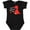 AB-Black, variant on Inktastic My First Valentine's Day Red Dinosaur with a Heart Boys or Girls Baby Bodysuit