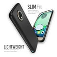 thumbnail image 4 of TUDIA for Motorola Moto G6 Plus Phone Case, [ARCH S] Slim Tough Non-Slip Heavy Duty Case Cover (Black), 4 of 8