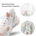 thumbnail image 7 of Flower Vintage Pattern Walking Shoes for Men Woman Lightweight Tennis Fashion Elastic Sports Shoes Cushion Basketball Shoes, 7 of 7