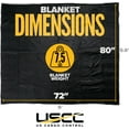 thumbnail image 2 of US Cargo Control 95 lb/Dozen, Machine Washable 80"x72" Large Heavy Duty Moving Blanket, MBSUPREME95 Supreme Mover, 4-Pack, 2 of 9