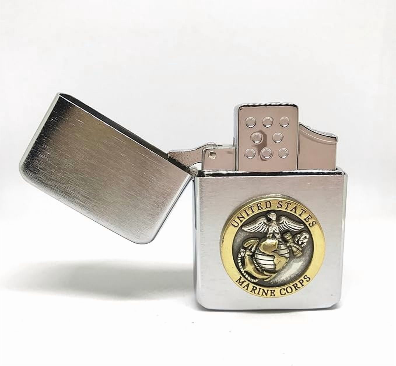 Single Torch Pocket Lighter – (US Marines 1")