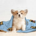thumbnail image 4 of Pofeuu German Shepherd Puppy Print Puppy Blanket,Dog Blankets,Pet Blanket Cozy Cat Blankets for Indoor Cats, Fuzzy Pet Blanket for Kitten Doggy Dog Blankets-Large, 4 of 8